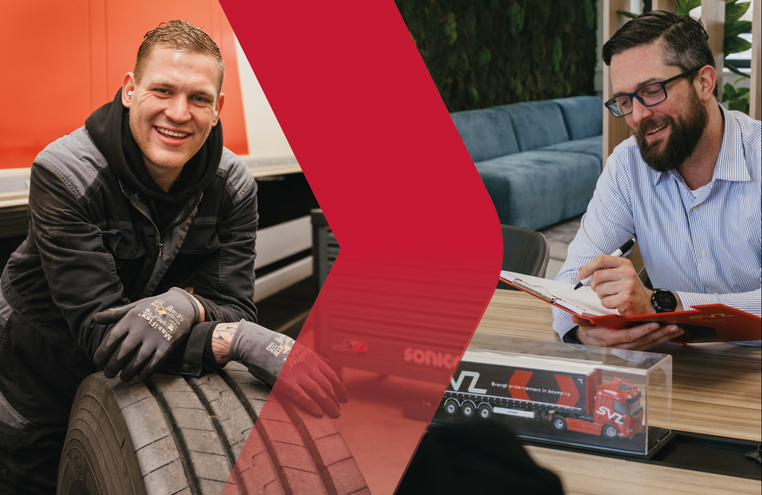 Werken bij SVZ Transport