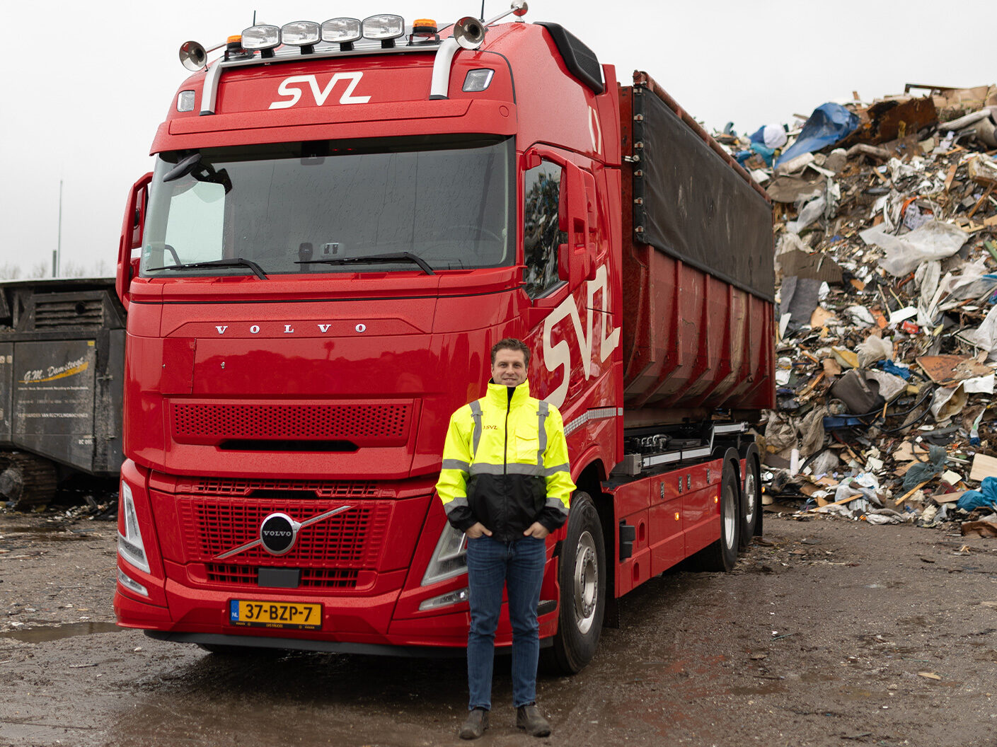 CE Chauffeur Afzetcombi | Werken bij SVZ Transport